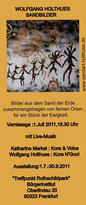 Plakat Ausstellung 2011